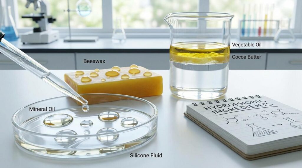 Hydrophobic Ingredients