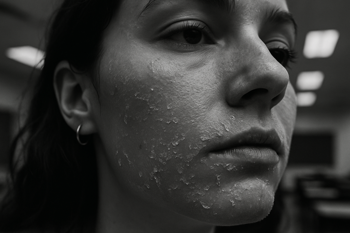 Overexfoliation Signs